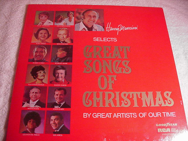 Henry Mancini selects Great Songs of Christmas